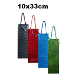 Hologram Gloss Wine Gift Bag